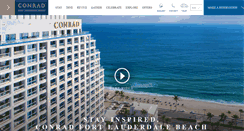 Desktop Screenshot of conradfortlauderdale.com